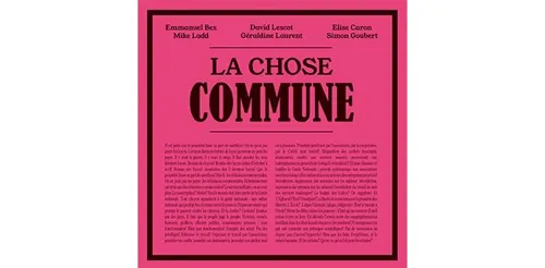 Affiche de La chose commune