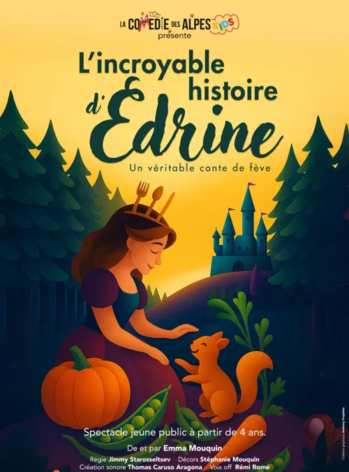 Affiche de L'incroyable histoire d'Edrine