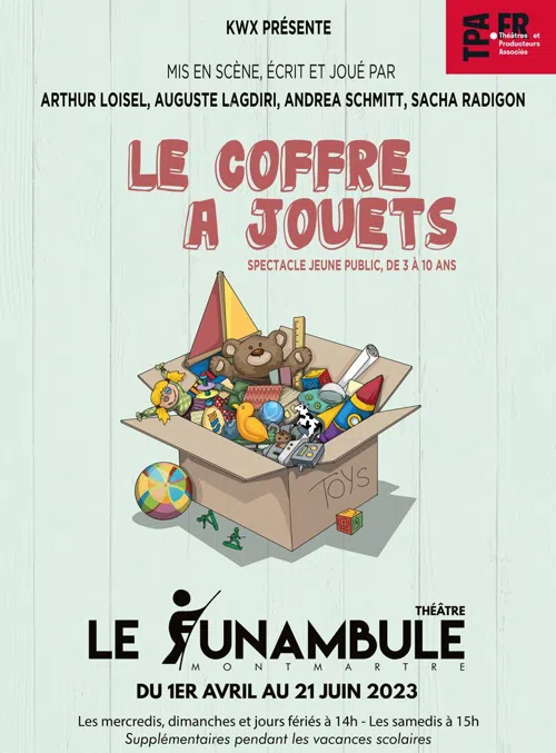 Affiche de Le coffre à jouets
