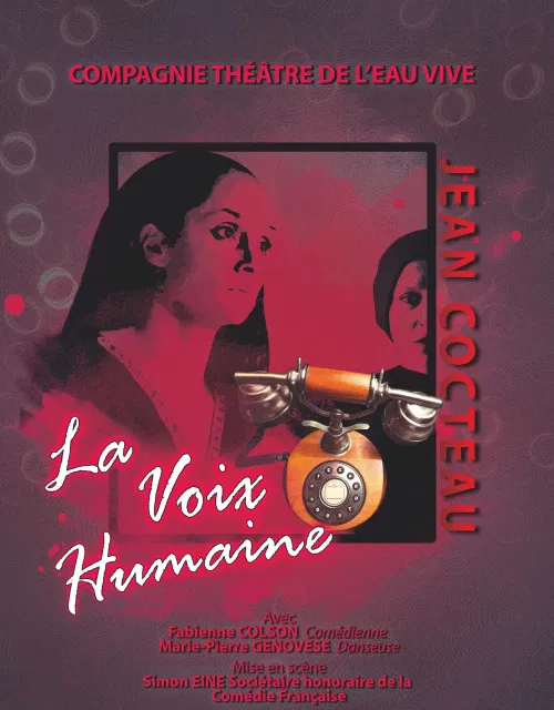 Affiche de La voix humaine