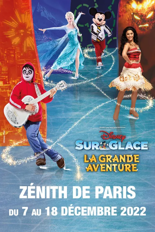 Affiche de Disney sur glace : La Grande Aventure | Paris