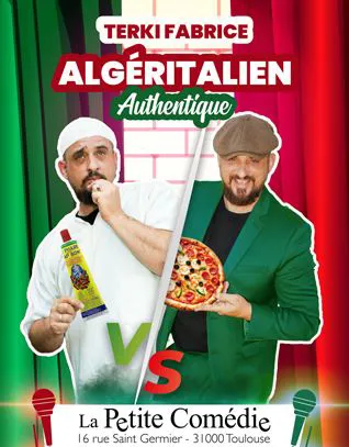 Affiche de Fabrice Terki dans Algéritalien authentique