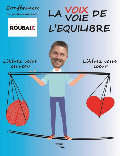 Affiche de Conference : La voix/voie de l'équilibre