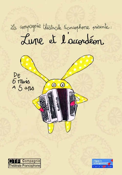 Affiche de Lune et l'accordéon