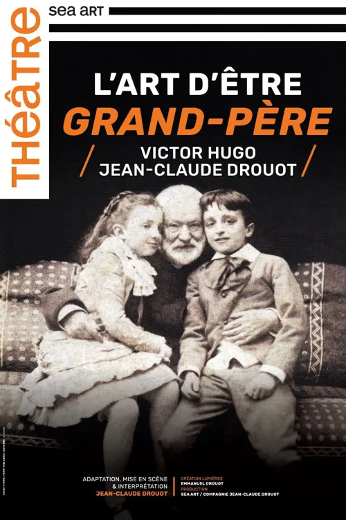 Affiche de Jean-Claude Drouot dans L'art d'être Grand-Père