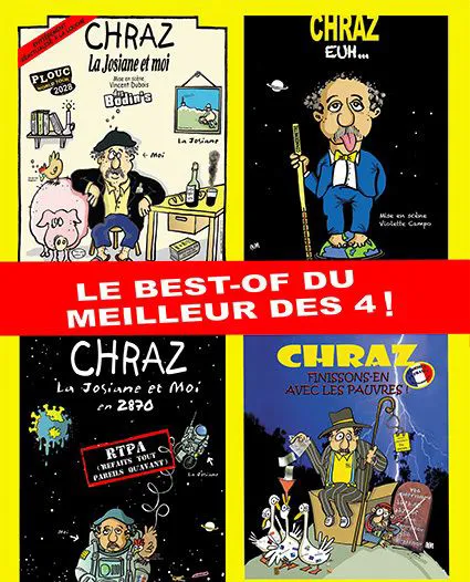 Affiche de Chraz dans Le best of du meilleur des 4 !