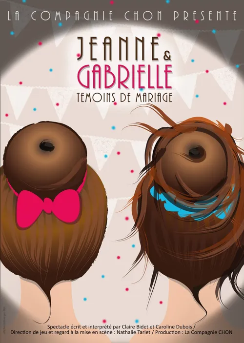 Affiche de Jeanne et Gabrielle, témoins de mariage