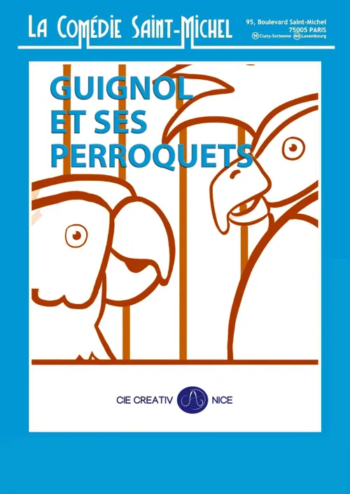 Affiche de Guignol et ses perroquets