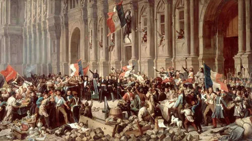 Affiche de Visite guidée : Cheminements insolites dans le Paris révolutionaire quartier Bastille-Palais Royal | par Michael Nahon