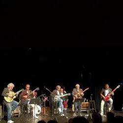 Affiche de Guitars Unlimited invite Thomas Dutronc, Sylvain Luc & Claude Engel