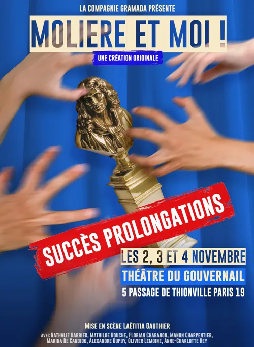 Affiche de Molière et moi !