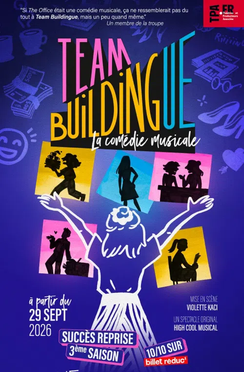 Affiche de Team Buildingue, la comédie musicale