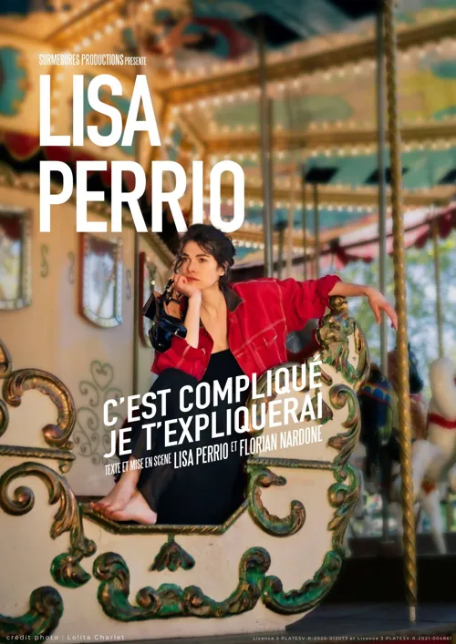Affiche de Lisa Perrio dans C'est compliqué, je t'expliquerai