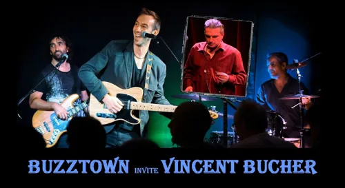 Affiche de Buzztown invite Vincent Bucher