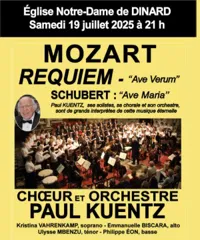 Choeur et orchestre Paul Kuentz : Requiem de Mozart - 