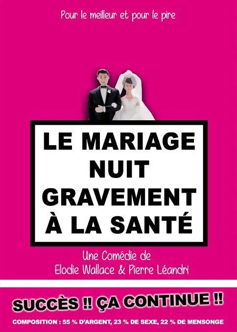 Affiche de Le Mariage nuit gravement à la Santé