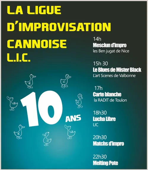 Affiche de La LIC fête ses 10 ans !