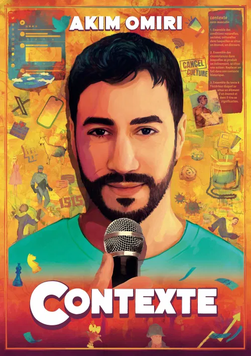 Affiche de Akim Omiri dans Contexte