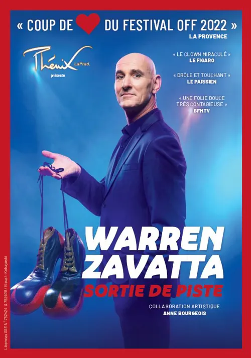 Affiche de Warren Zavatta dans Sortie de piste