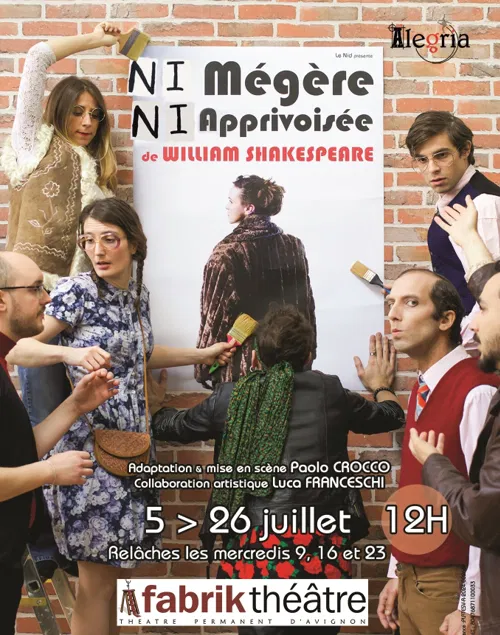 Affiche de Ni mégère ni apprivoisée