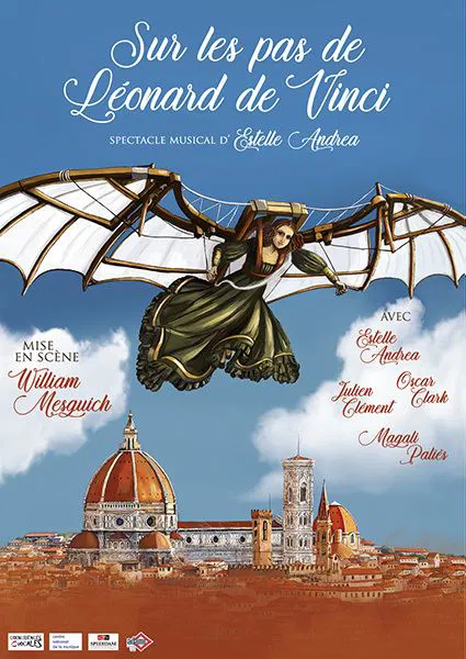 Affiche de Sur les pas de Léonard de Vinci