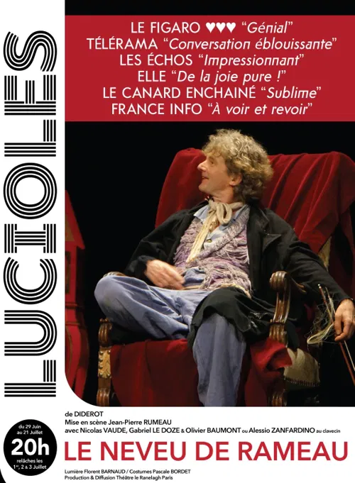 Affiche de Le neveu de Rameau