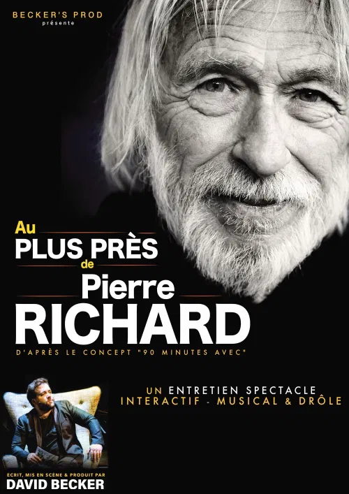 Affiche de Au plus près de Pierre Richard