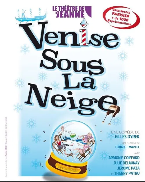 Affiche de Venise sous la neige