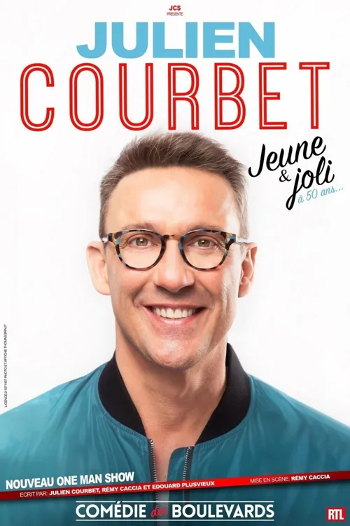 Affiche de Julien Courbet dans Jeune et joli... à 50 ans