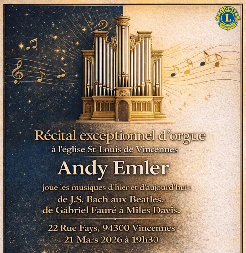 Affiche de Concert Andy Emler