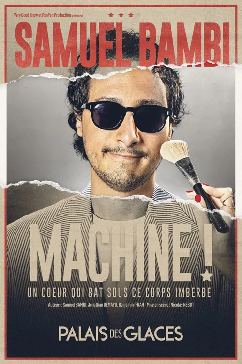 Affiche de Samuel Bambi dans Machine !