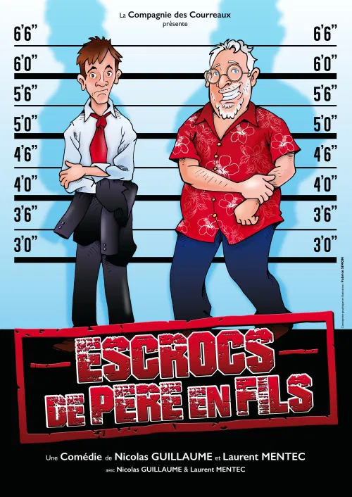 Affiche de Escrocs de père en fils