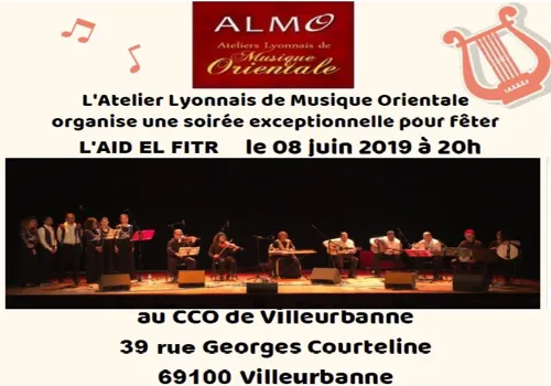 Affiche de Fête de l'AID avec ALMO