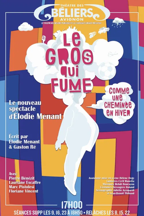Affiche de Le gros qui fume comme une cheminée en hiver