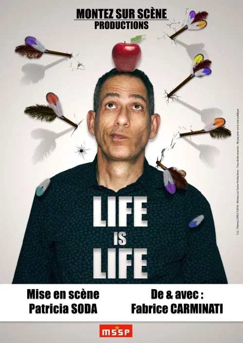 Affiche de Fabrice Carminati dans Life is Life
