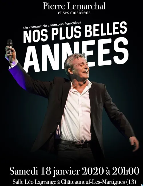 Affiche de Pierre Lemarchal chante Nos plus belles années