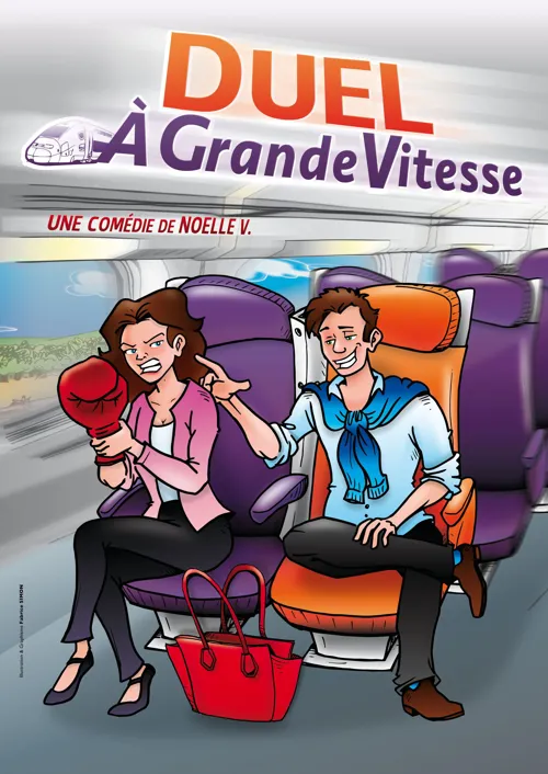 Affiche de Duel à grande vitesse