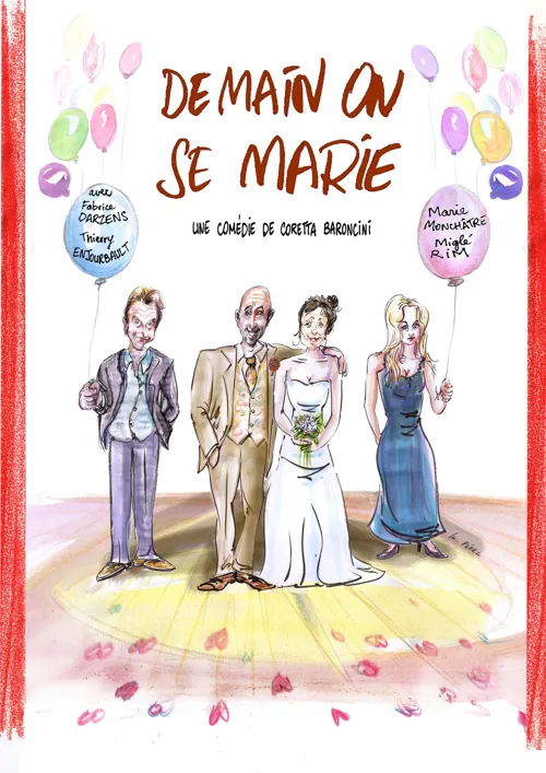 Affiche de Demain on se marie