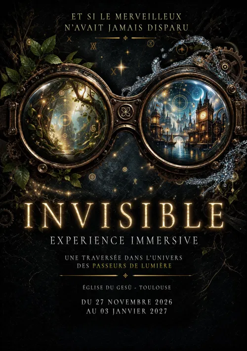 Affiche de Invisible : L'expérience immersive