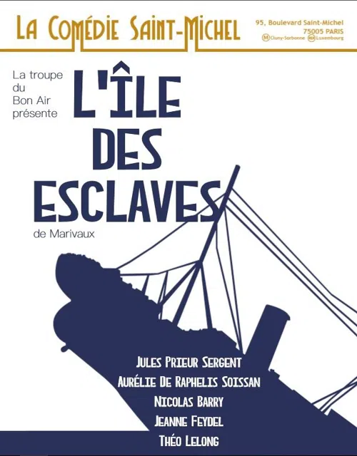 Affiche de L'île des esclaves