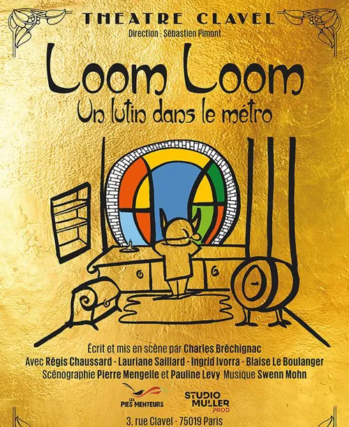 Affiche de Loom Loom, un lutin dans le métro