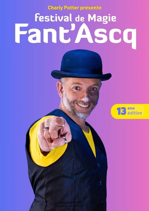 Affiche de Festival international de magie Fant'Ascq 2026
