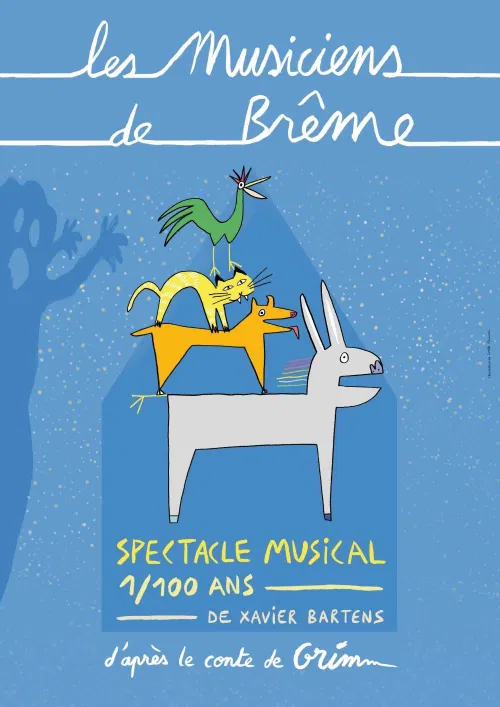 Affiche de Les musiciens de Brême