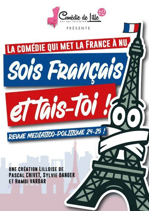 Affiche de Sois français et tais-toi !