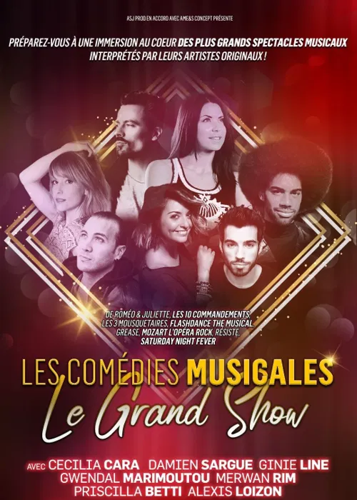 Affiche de Les comédies musicales