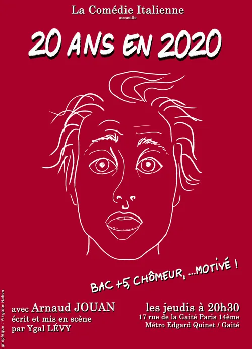 Affiche de 20 ans en 2020