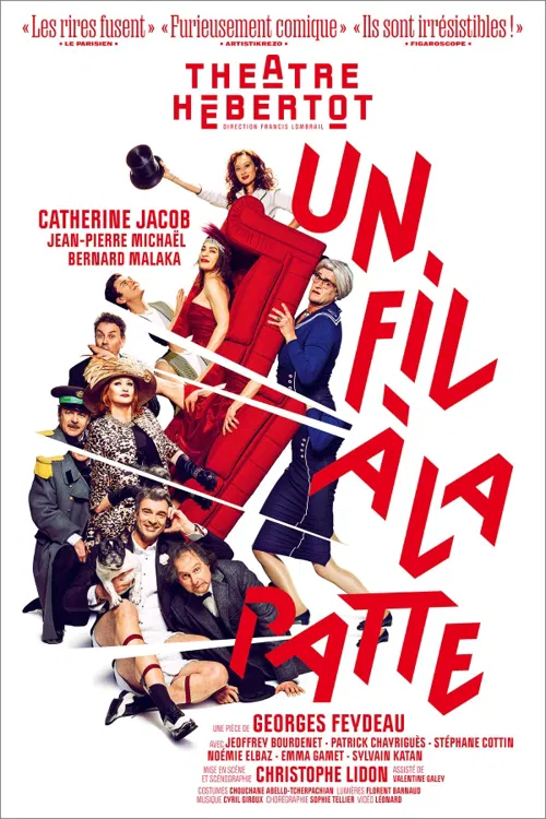Affiche de Un fil à la patte | avec Catherine Jacob