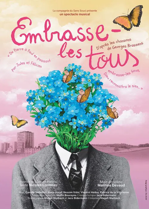 Affiche de Embrasse-les tous