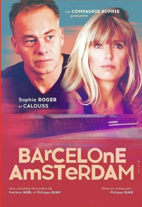 Affiche de Barcelone Amsterdam