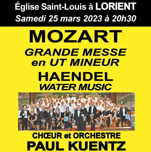 Affiche de Paul Kuentz, Choeur et orchestre | à Lorient